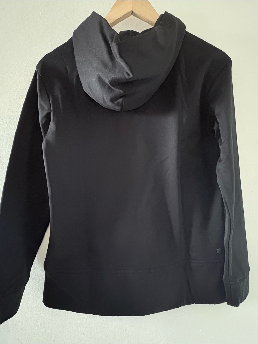 adidas AEROREADY Big Logo Hoodie Black / White - Size XS - Picture 8 of 13